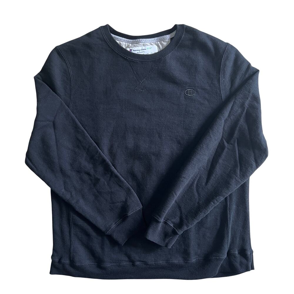 Champion black crewneck sweatshirt XL eco authentic